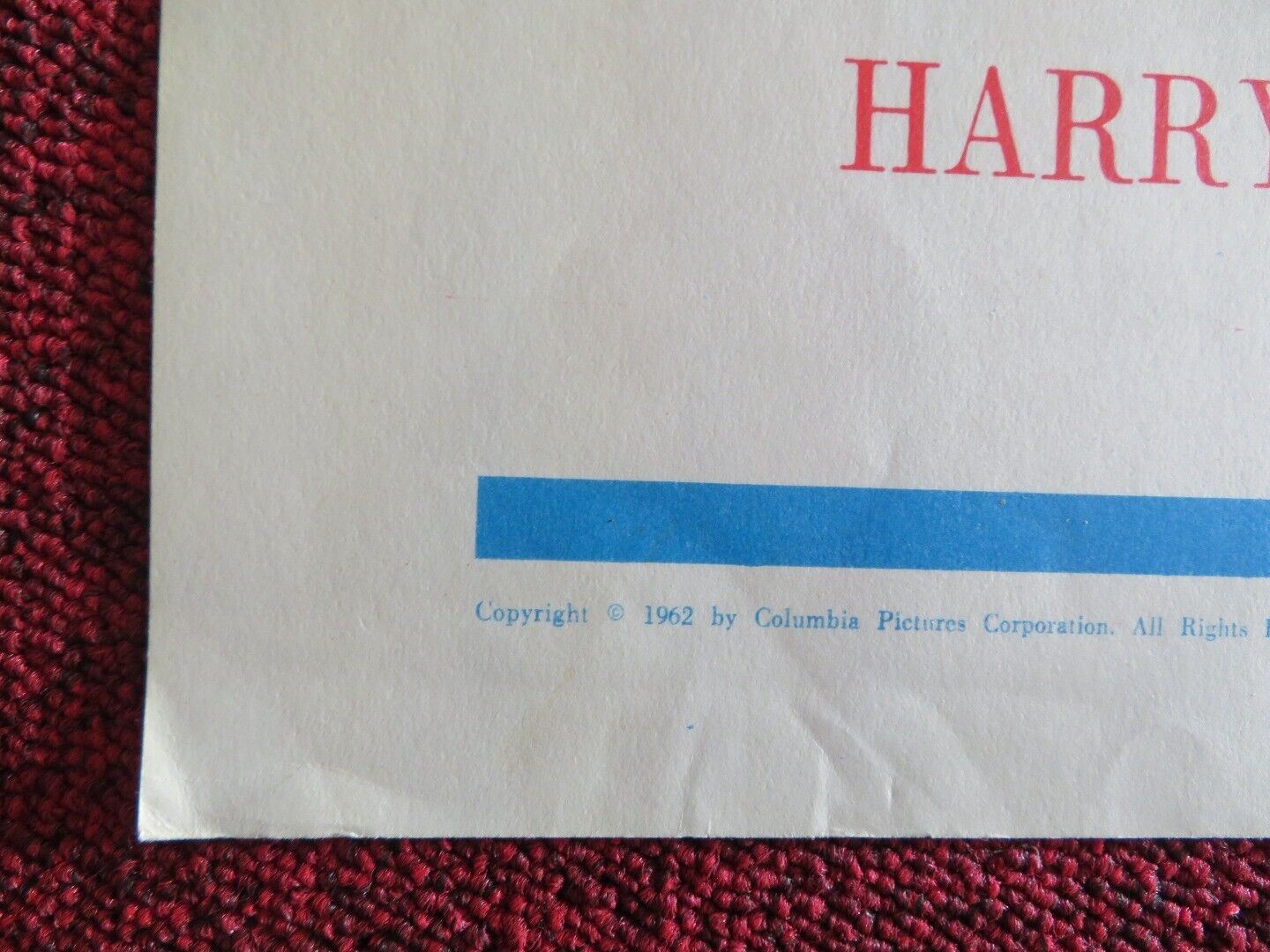 BARABBAS US HALF SHEET (22"x 28") POSTER ANTHONY QUINN SILVANA MANGANO 1962 Movie posters