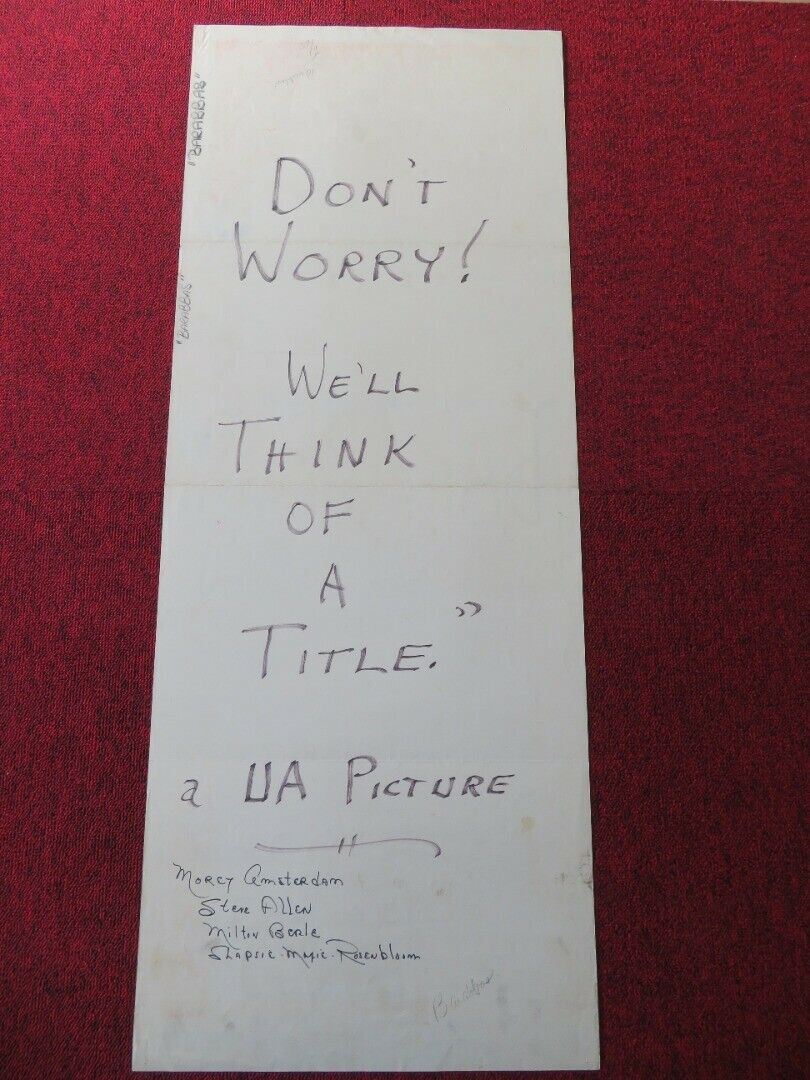 BARABBAS US INSERT (14"x 36") POSTER ANTHONY QUINN 1962 Movie posters