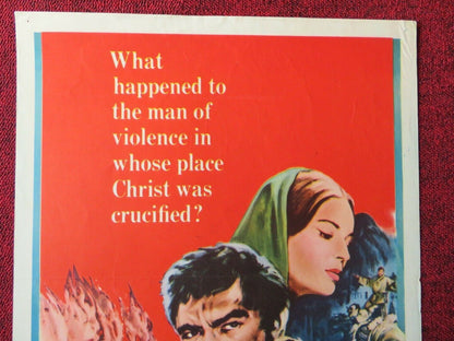 BARABBAS US INSERT (14"x 36") POSTER ANTHONY QUINN 1962 Movie posters