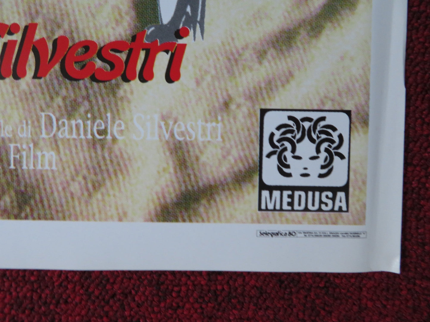 BARBARA ITALIAN FOGLIO POSTER VALERIO MASTANDREA MARCO GIALLINI 1998 Rendezvous Cinema Movie posters