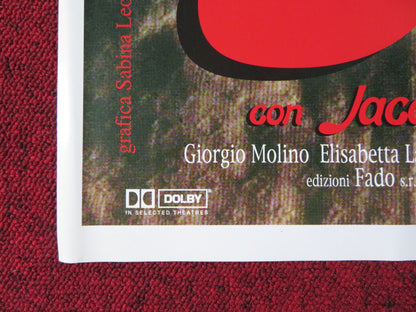 BARBARA ITALIAN FOGLIO POSTER VALERIO MASTANDREA MARCO GIALLINI 1998 Rendezvous Cinema Movie posters