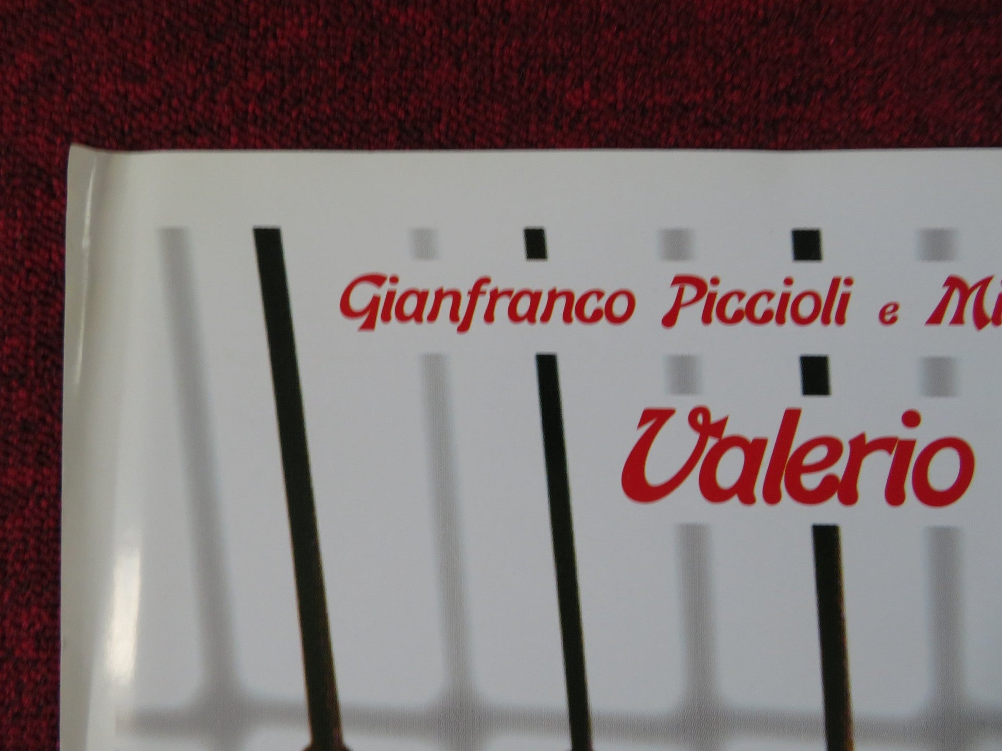 BARBARA ITALIAN FOGLIO POSTER VALERIO MASTANDREA MARCO GIALLINI 1998 Rendezvous Cinema Movie posters