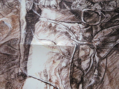 BARBAROSA FOLDED US ONE SHEET POSTER GARY BUSEY WILLIE NELSON 1982 Movie posters