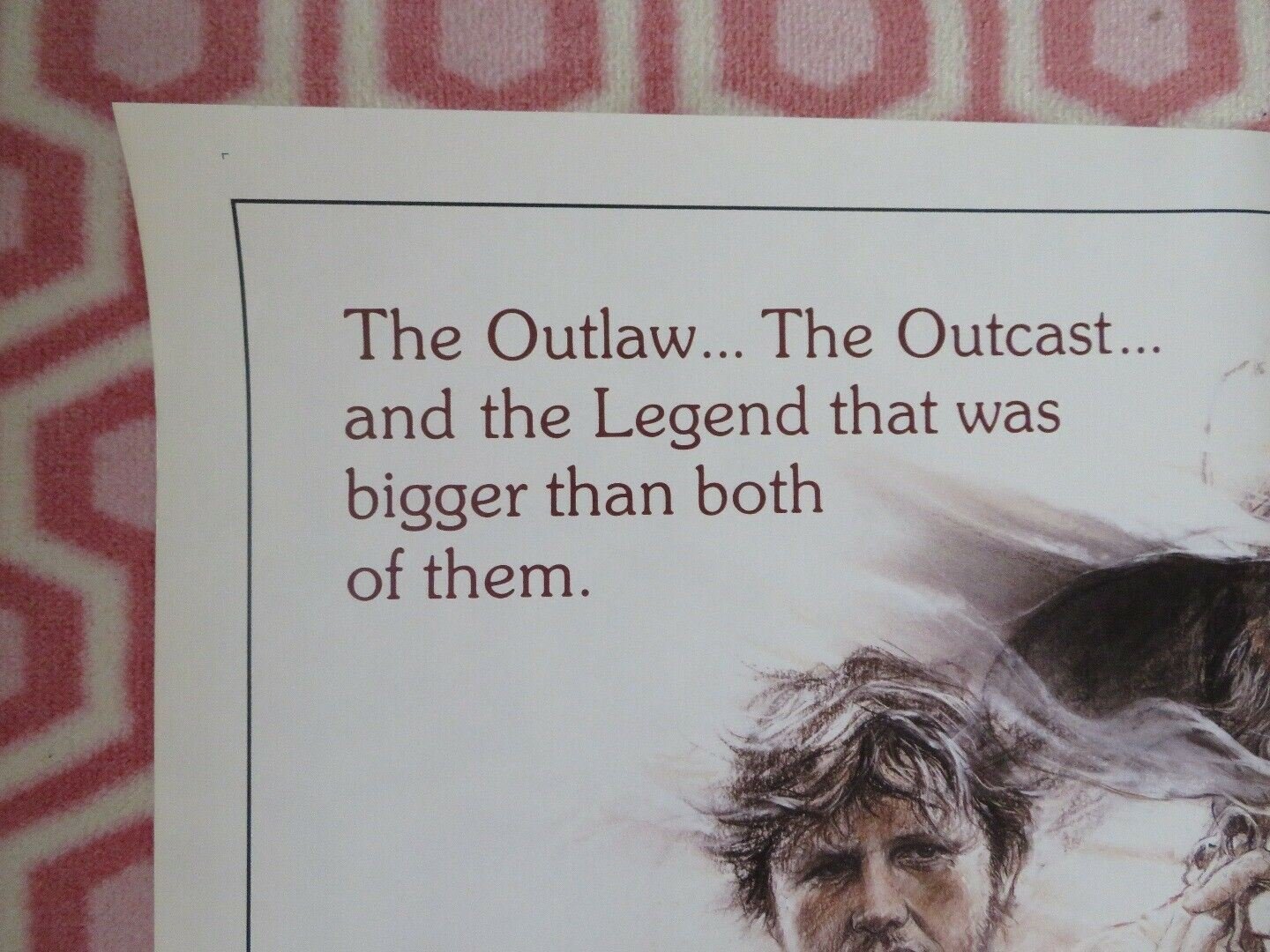 BARBAROSA FOLDED US ONE SHEET POSTER GARY BUSEY WILLIE NELSON 1982 Movie posters