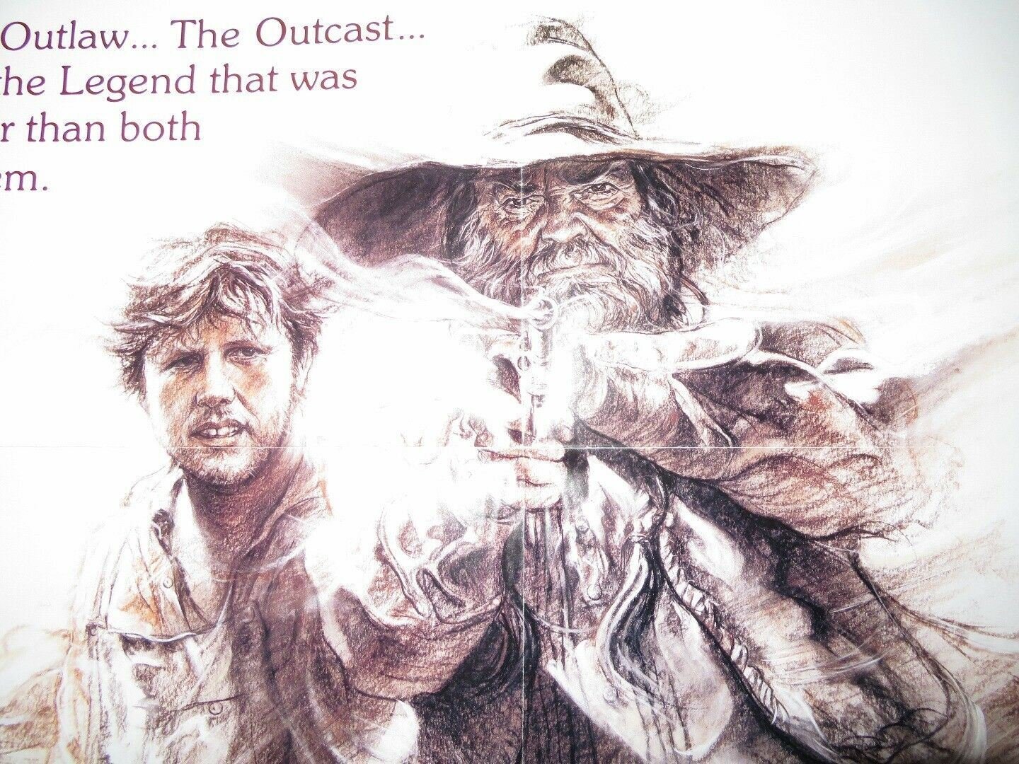 BARBAROSA US ONE SHEET POSTER WILLIE NELSON GARY BUSEY 1982 Movie posters