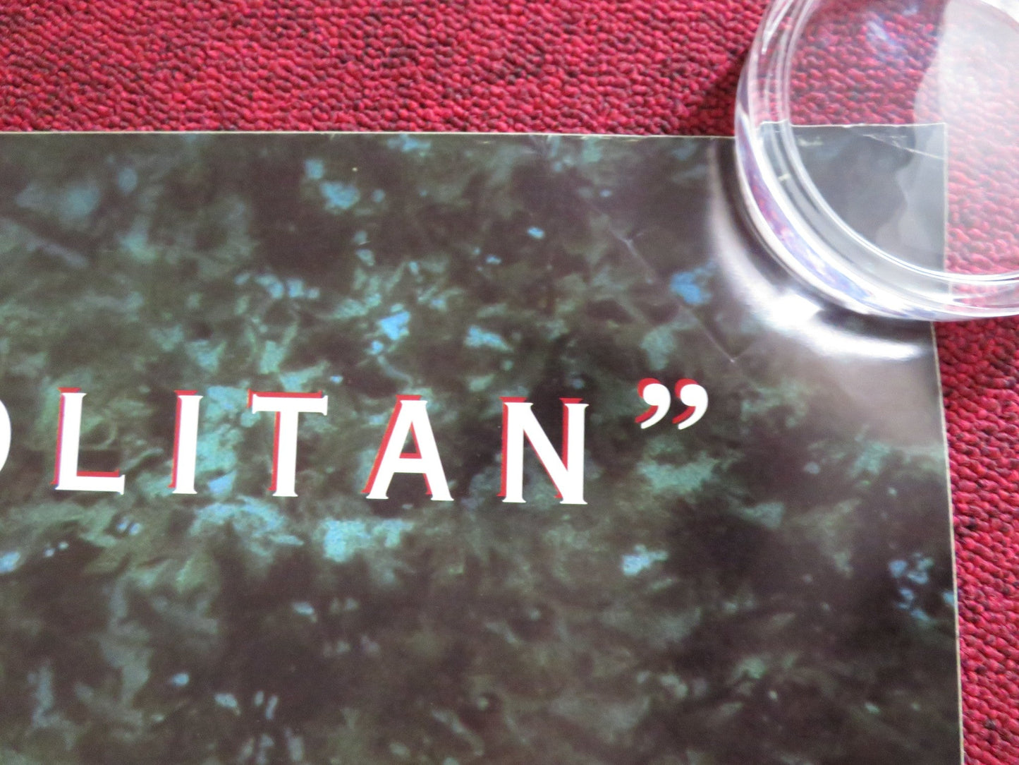 BARCELONA UK QUAD (30"x 40") ROLLED POSTER TAYLOR NICHOLS CHRIS EIGEMAN 1994 Rendezvous Cinema Movie posters