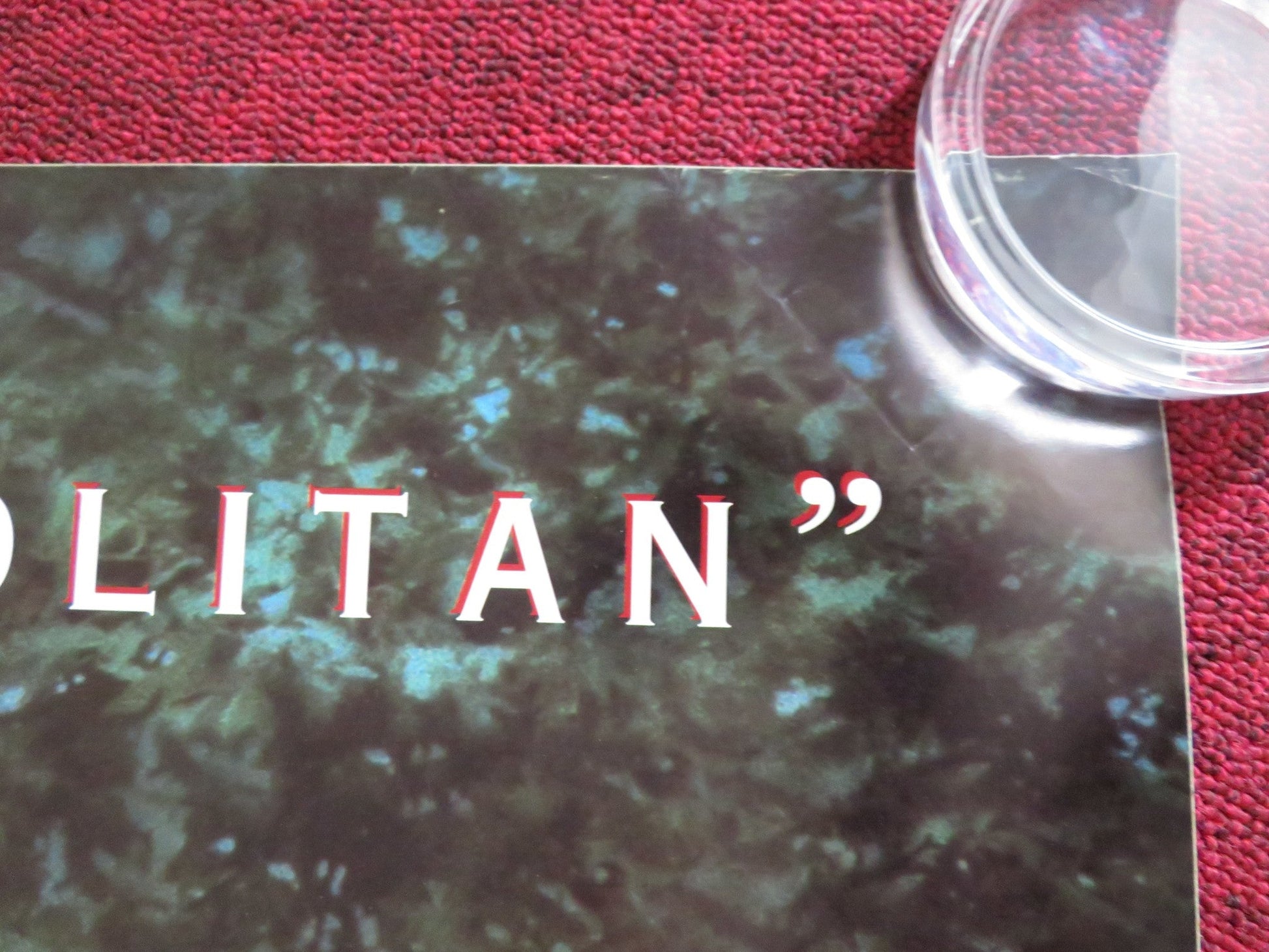 BARCELONA UK QUAD (30"x 40") ROLLED POSTER TAYLOR NICHOLS CHRIS EIGEMAN 1994 Rendezvous Cinema Movie posters