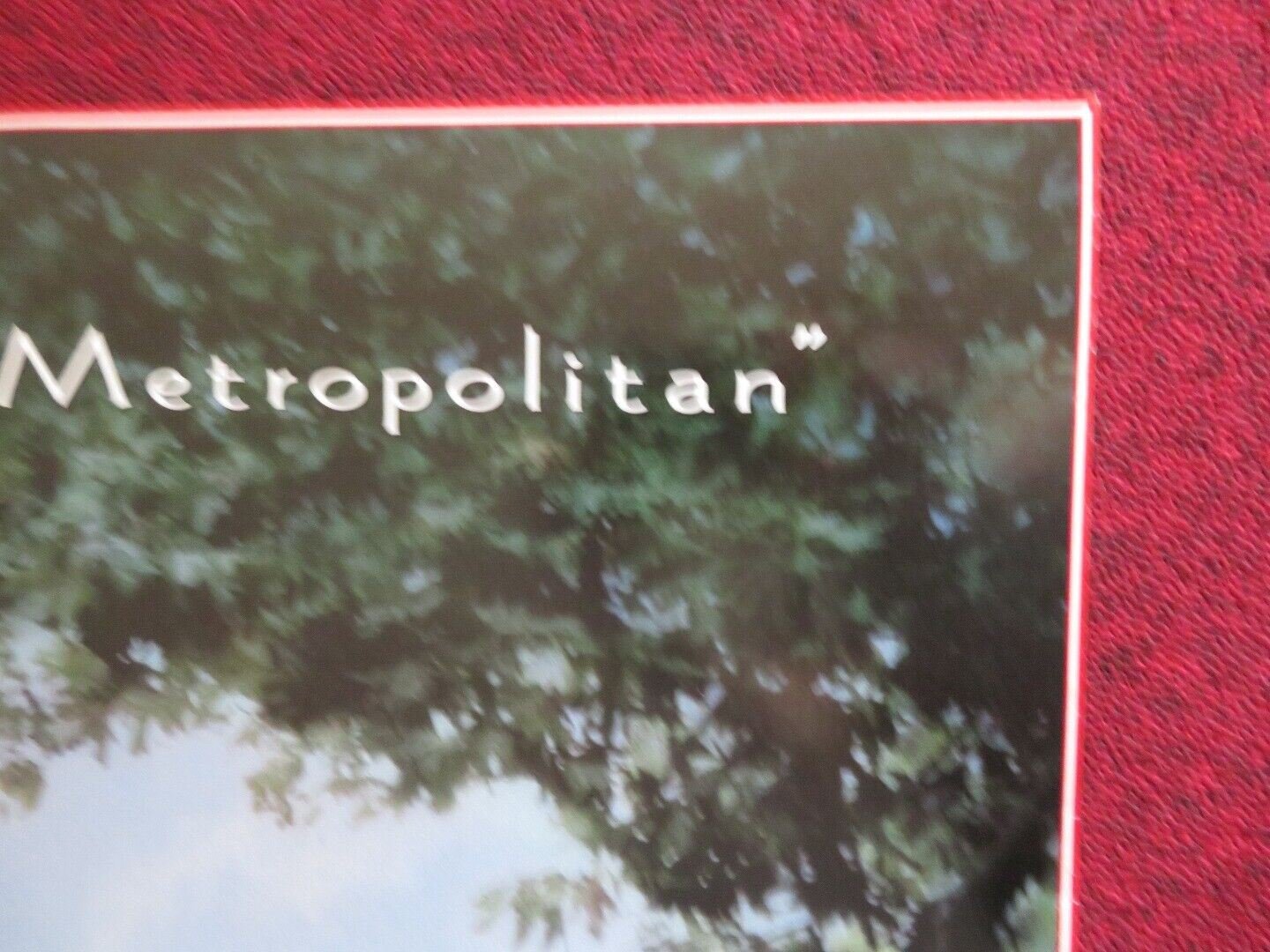 BARCELONA US ONE SHEET ROLLED POSTER TAYLOR NICHOLS CHRIS EIGEMAN 1994 Movie posters