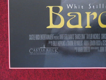 BARCELONA US ONE SHEET ROLLED POSTER TAYLOR NICHOLS CHRIS EIGEMAN 1994 Movie posters