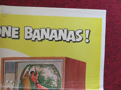 BAREFOOT EXECUTIVE FOLDED US ONE SHEET POSTER (26"x39") DISNEY 1971 Movie posters