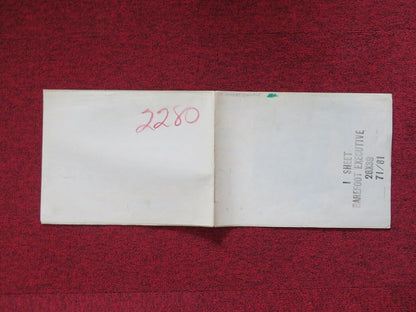 BAREFOOT EXECUTIVE FOLDED US ONE SHEET POSTER (26"x39") DISNEY 1971 Movie posters