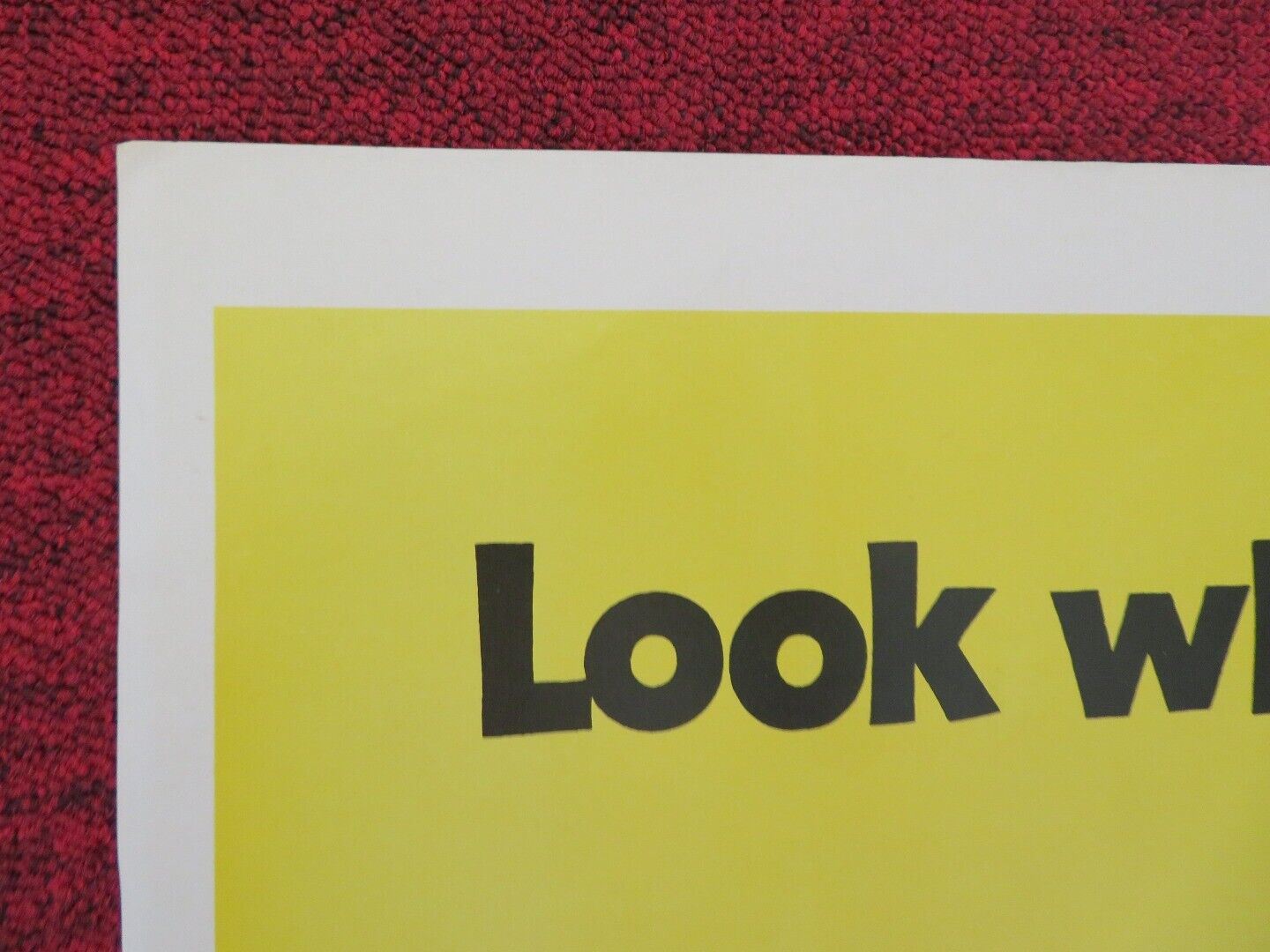 BAREFOOT EXECUTIVE FOLDED US ONE SHEET POSTER (26"x39") DISNEY 1971 Movie posters