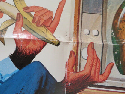 BAREFOOT EXECUTIVE FOLDED US ONE SHEET POSTER (26"x39") DISNEY 1971 Movie posters