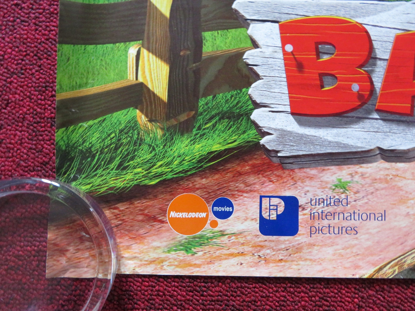 BARNYARD UK QUAD (30"x 40") ROLLED POSTER KEVIN JAMES COURTENAY COX 2006 Rendezvous Cinema Movie posters