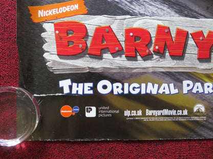 BARNYARD UK QUAD (30"x 40") ROLLED POSTER KEVIN JAMES COURTNEY COX 2006 Rendezvous Cinema Movie posters