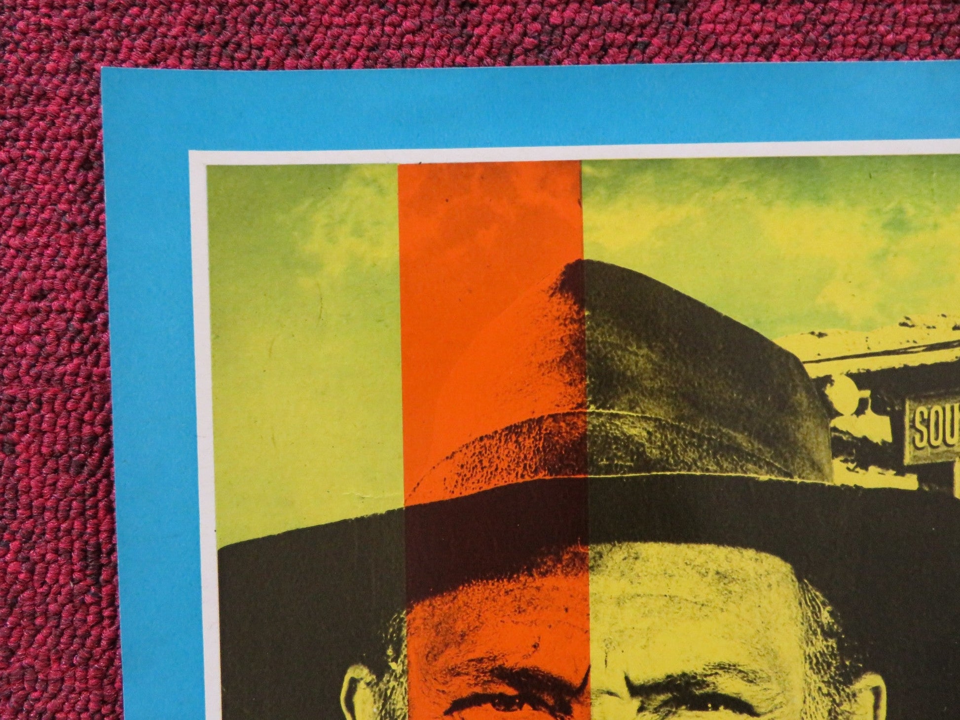 BARQUERO - A ITALIAN FOTOBUSTA POSTER LEE VAN CLEEF WARREN OATES 1970 Rendezvous Cinema Movie posters