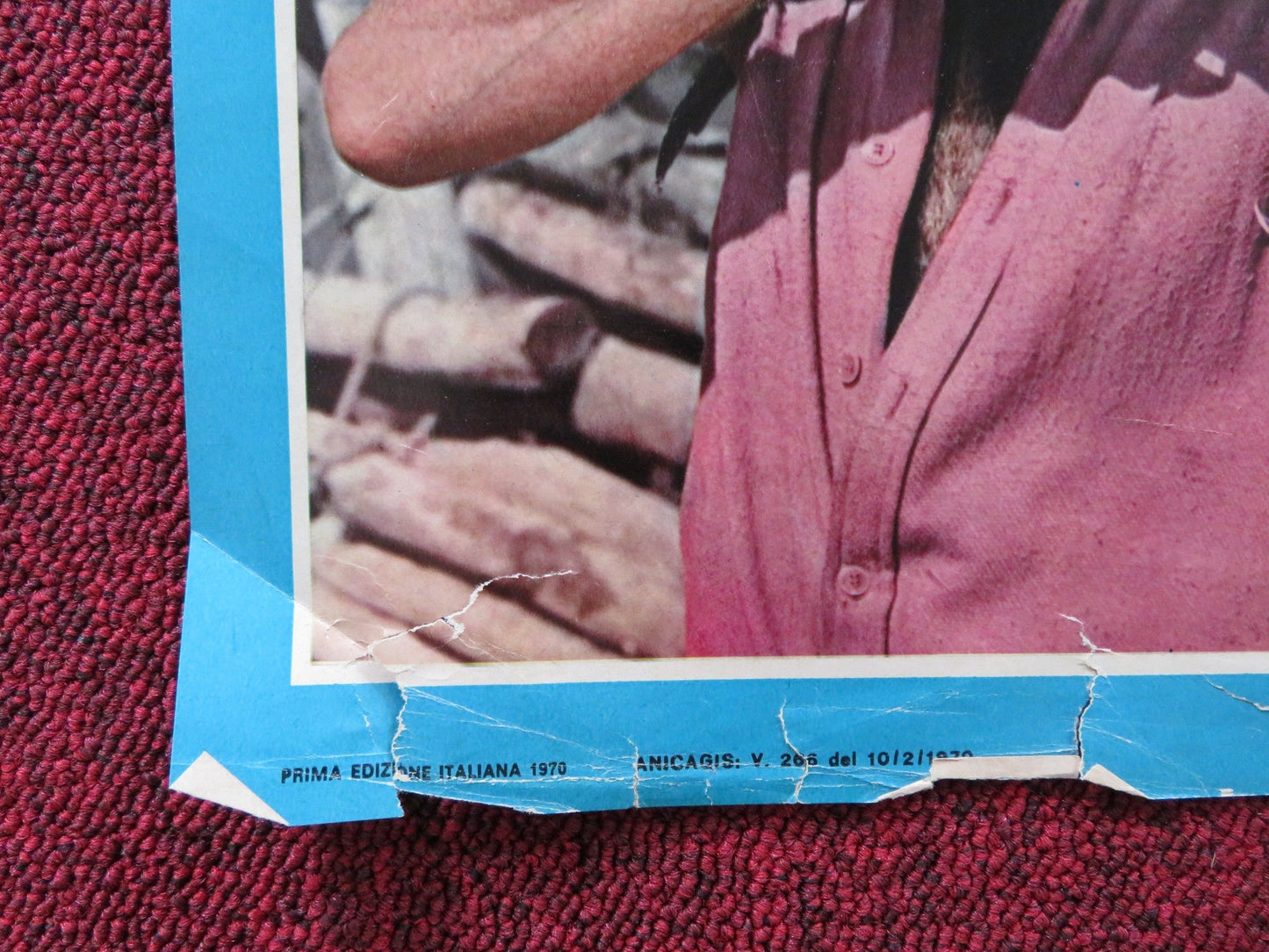 BARQUERO - A ITALIAN FOTOBUSTA POSTER LEE VAN CLEEF WARREN OATES 1970 Rendezvous Cinema Movie posters