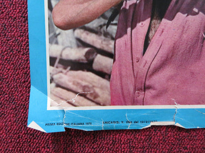 BARQUERO - A ITALIAN FOTOBUSTA POSTER LEE VAN CLEEF WARREN OATES 1970 Rendezvous Cinema Movie posters