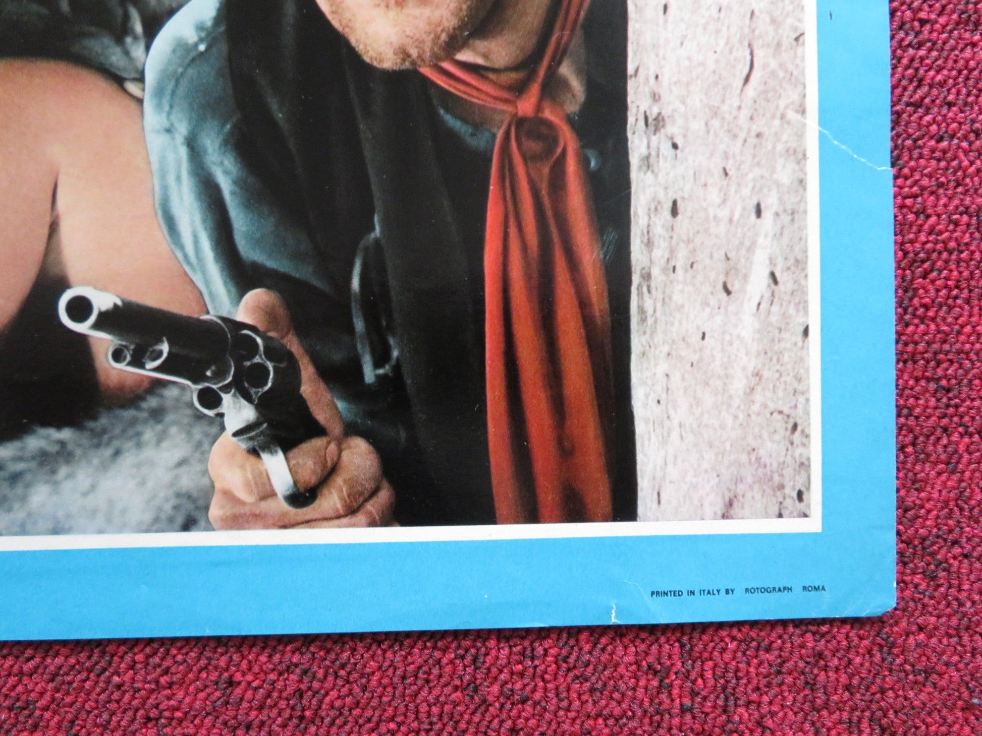 BARQUERO - B ITALIAN FOTOBUSTA POSTER LEE VAN CLEEF WARREN OATES 1970 Rendezvous Cinema Movie posters