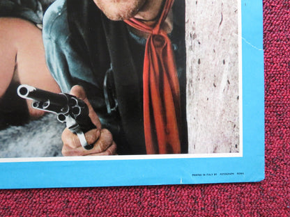 BARQUERO - B ITALIAN FOTOBUSTA POSTER LEE VAN CLEEF WARREN OATES 1970 Rendezvous Cinema Movie posters