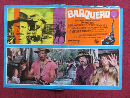 BARQUERO - C ITALIAN FOTOBUSTA POSTER LEE VAN CLEEF WARREN OATES 1970 Rendezvous Cinema Movie posters