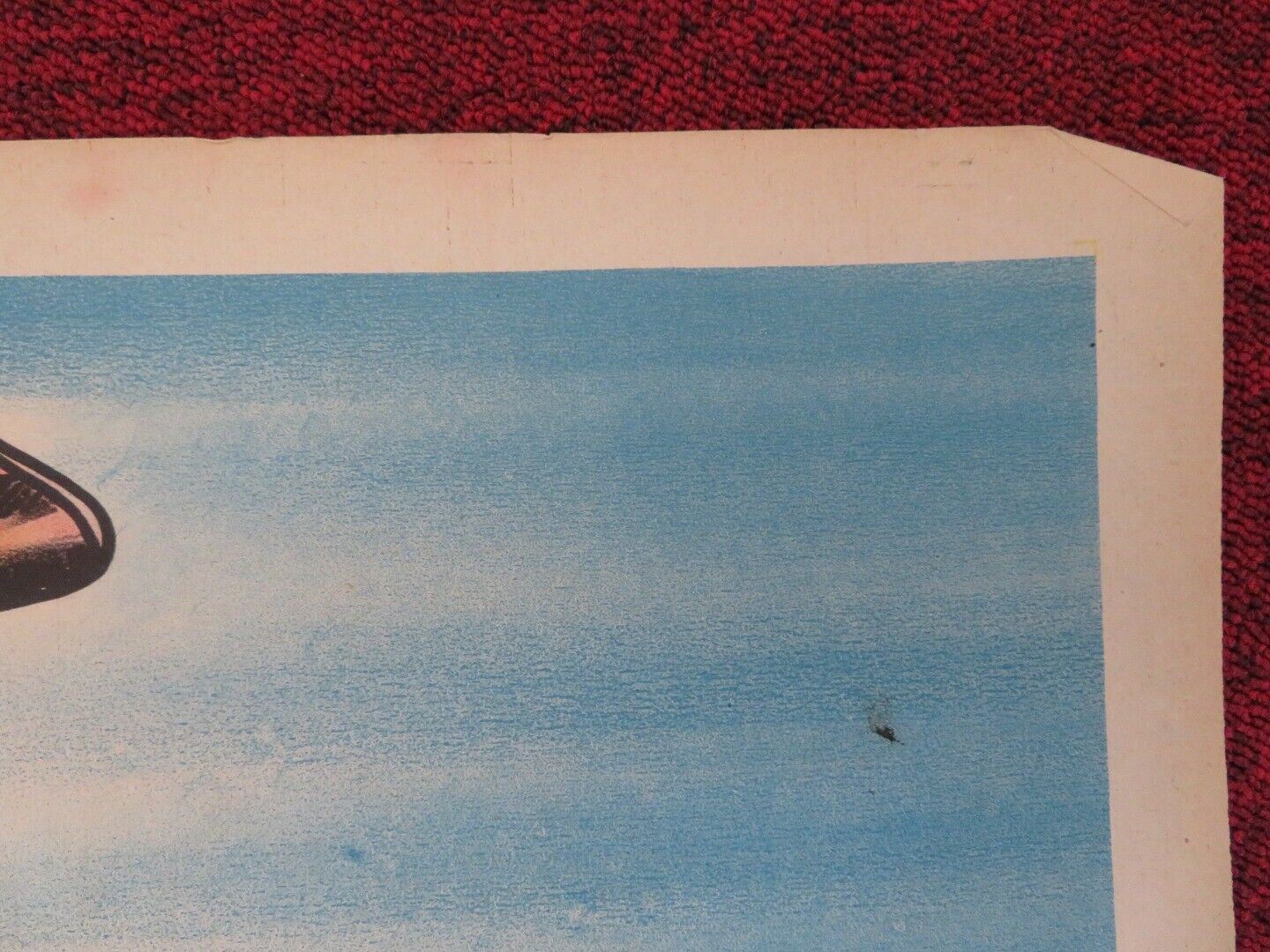 BARRICADE ARGENTINA FOLDED ONE SHEET POSTER DANE CLARK RAYMOND MASSEY 1950 Movie posters