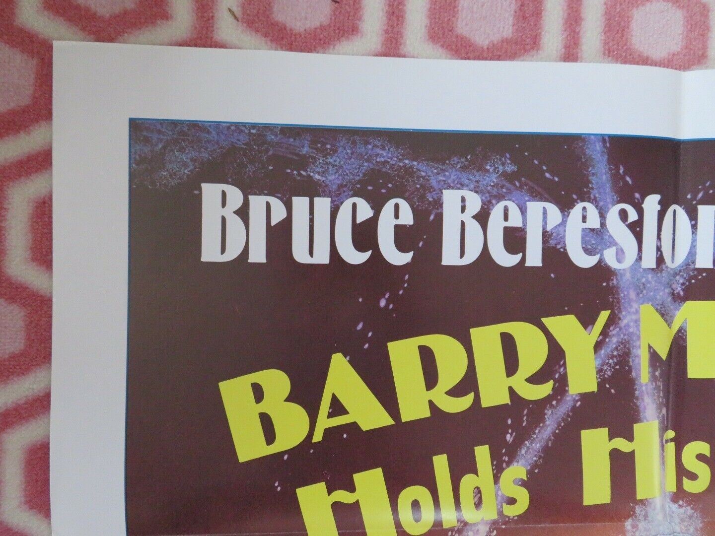 BARRY MCKENZIE HOLDS HIS OWN FOLDED US ONE SHEET POSTER BARRY HUMPHRIES 1974 Movie posters