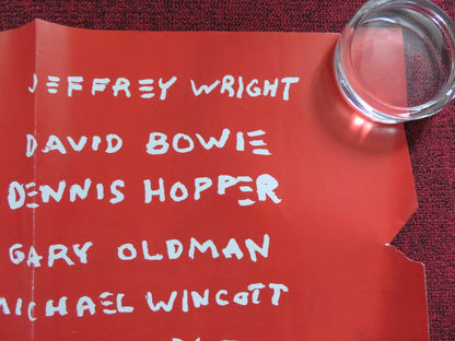 BASQUIAT UK QUAD (30"x 40") ROLLED POSTER DAVID BOWIE DENNIS HOPPER 1996 Rendezvous Cinema Movie posters