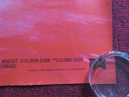 BASQUIAT UK QUAD (30"x 40") ROLLED POSTER DAVID BOWIE DENNIS HOPPER 1996 Rendezvous Cinema Movie posters