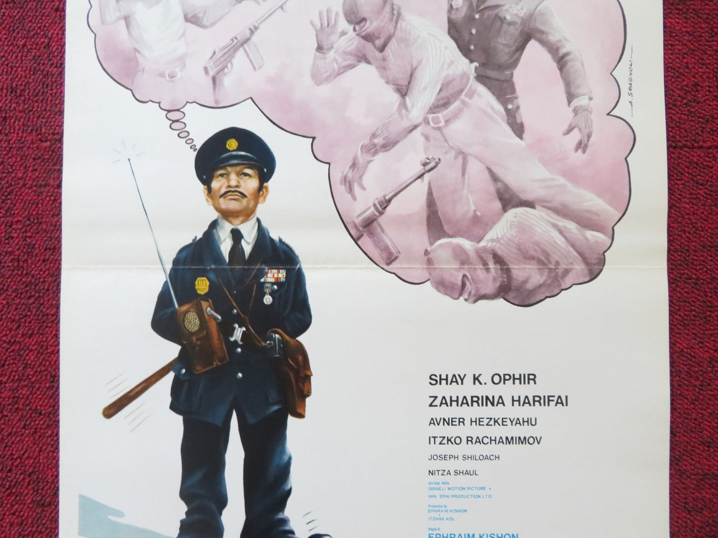 BASSO, MORO SCALCAGNATO E.. CON I PIEDI PIATTI ITALIAN LOCANDINA POSTER 1975 Rendezvous Cinema Movie posters