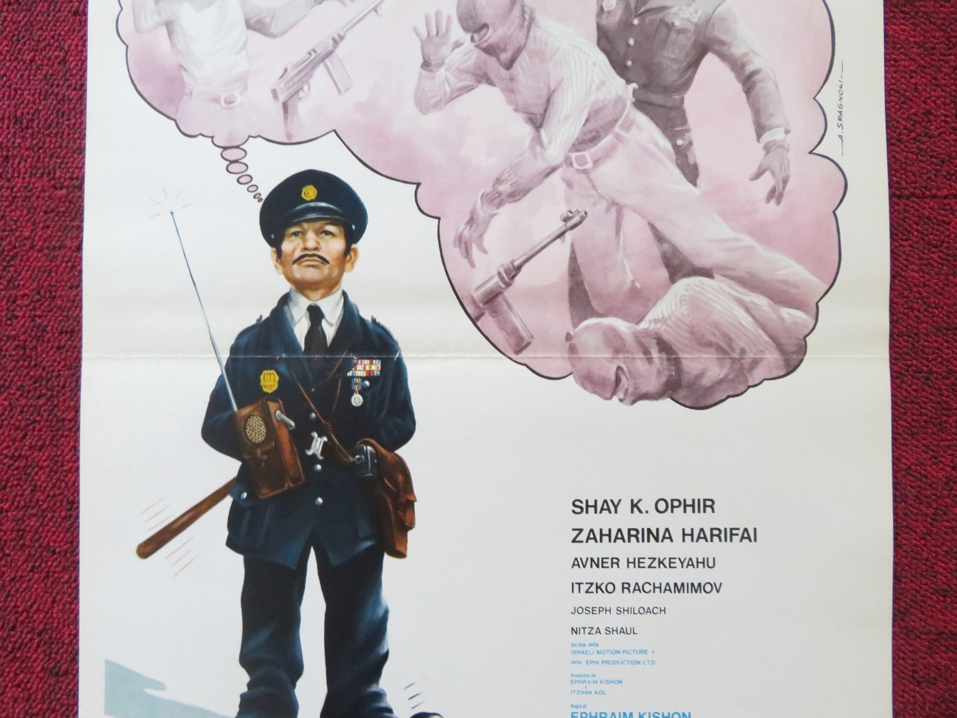 BASSO, MORO SCALCAGNATO E.. CON I PIEDI PIATTI ITALIAN LOCANDINA POSTER 1975 Rendezvous Cinema Movie posters