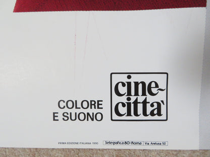 BASTA! ADESSO TOCCA A NOI ITALIAN 2 FOGLIO POSTER DAVID EMMER 1990 Rendezvous Cinema Movie posters