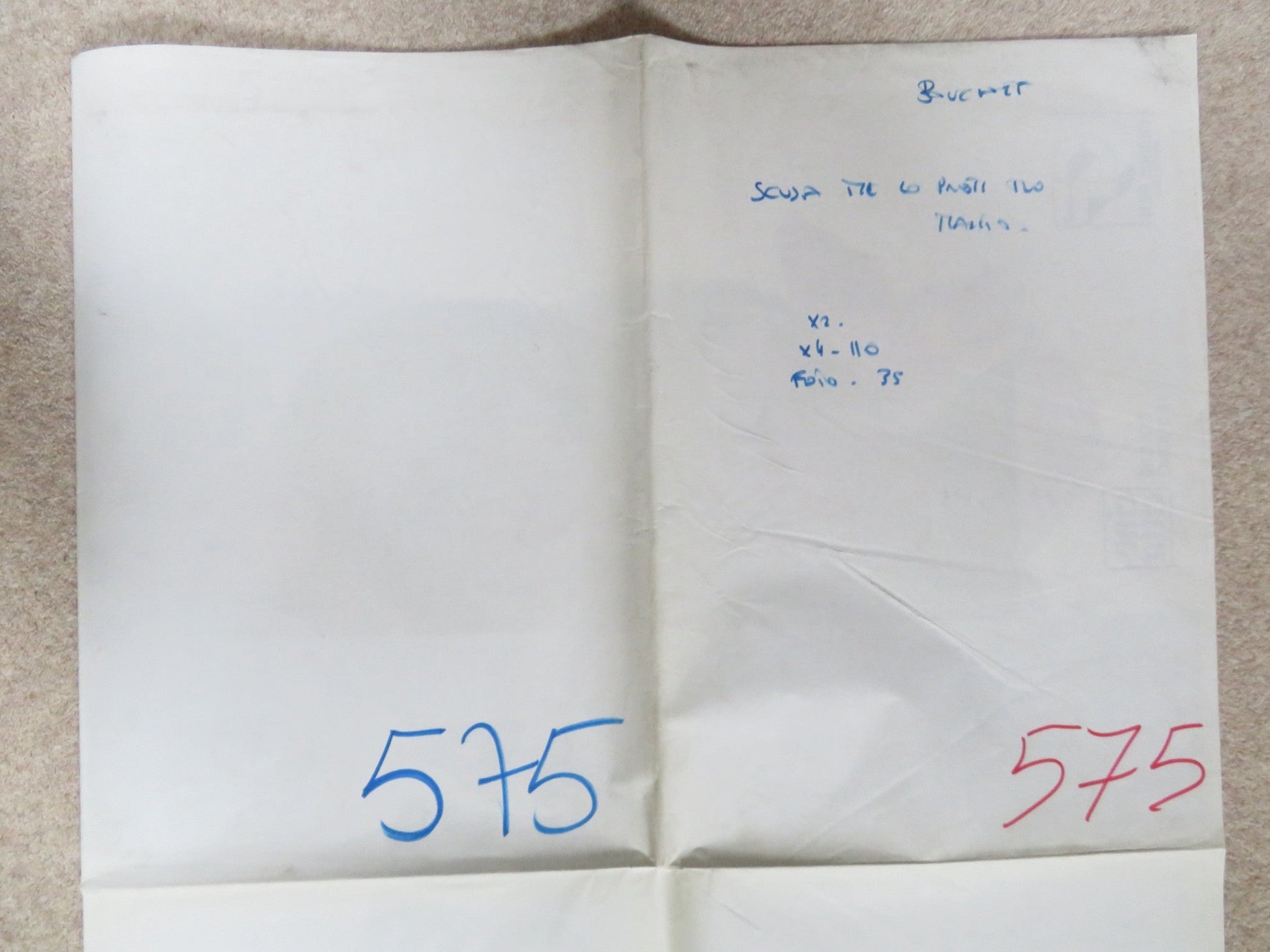 BASTA! ADESSO TOCCA A NOI ITALIAN 2 FOGLIO POSTER DAVID EMMER 1990 Rendezvous Cinema Movie posters