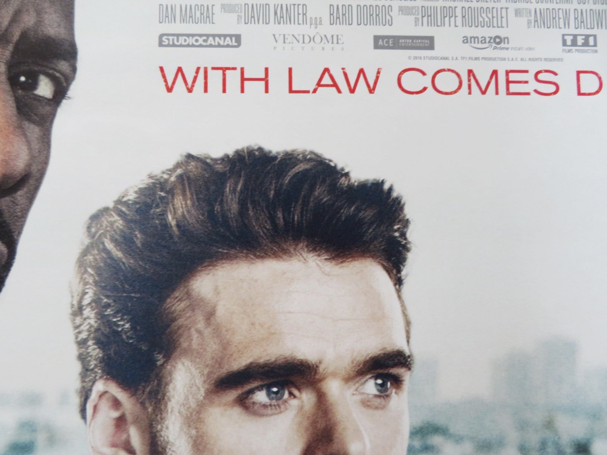 BASTILLE DAY UK QUAD (30"x 40") ROLLED POSTER IDRIS ELBA RICHARD MADDEN 2016 Rendezvous Cinema Movie posters