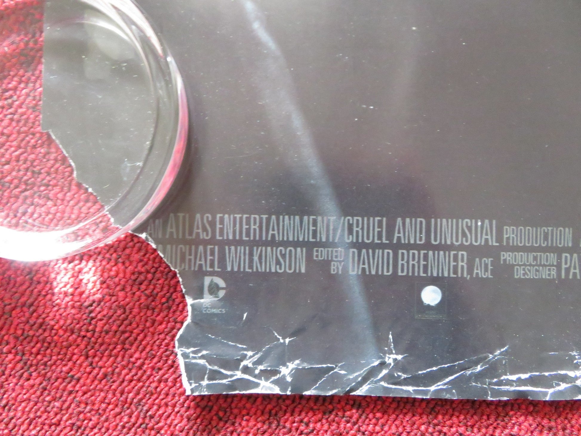 BATMAN V SUPERMAN: DAWN OF JUSTICE UK QUAD (30"x 40") ROLLED POSTER 2016 Rendezvous Cinema Movie posters