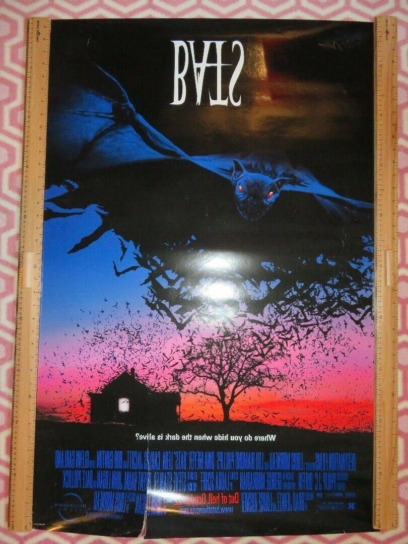 BATS US ONE SHEET ROLLED POSTER DINA MEYER BOB GUNTON 1999 Movie posters
