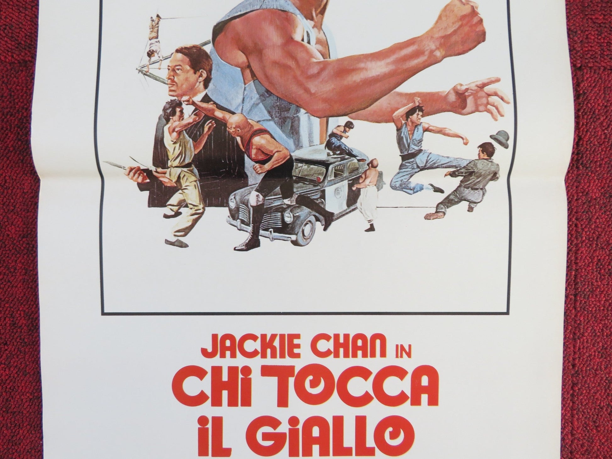 BATTLE CREEK BRAWL ITALIAN LOCANDINA POSTER JACKIE CHAN JOSE FERRER 1981 Rendezvous Cinema Movie posters