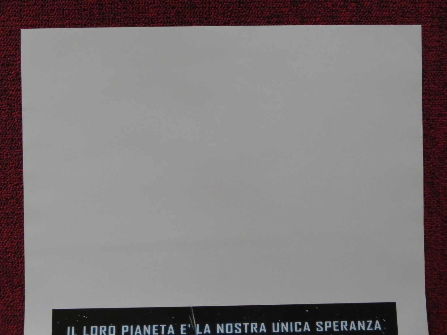 BATTLE FOR TERRA ITALIAN LOCANDINA POSTER CHAD ALLEN ROSANNA ARQUETTE 2007 Rendezvous Cinema Movie posters