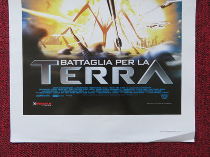 BATTLE FOR TERRA ITALIAN LOCANDINA POSTER CHAD ALLEN ROSANNA ARQUETTE 2007 Rendezvous Cinema Movie posters