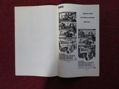 BATTLE OF NERETVA - PRESSBOOK UNCUT AMERICAN INTERNATIONAL BRYNNER WELLES 1969 Rendezvous Cinema Movie posters