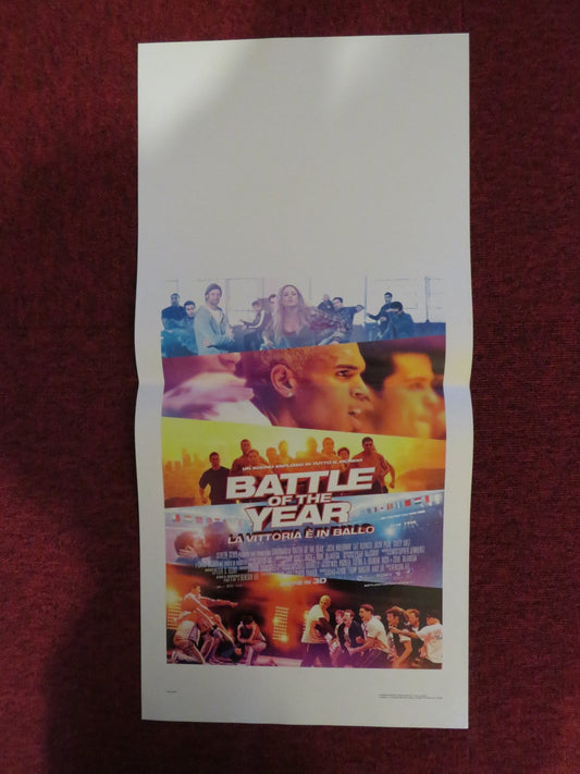 BATTLE OF THE YEAR ITALIAN LOCANDINA POSTER JOSH HOLLOWAY LAZ ALONSO 2013 Rendezvous Cinema Movie posters