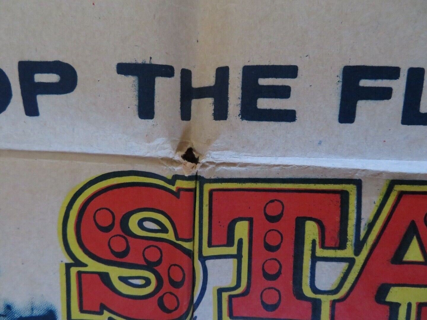 BATTLE STATIONS ONE FOLDED US ONE SHEET POSTER JOHN LUND WILLIAM BENDIX 1956 - Rendezvous Cinema