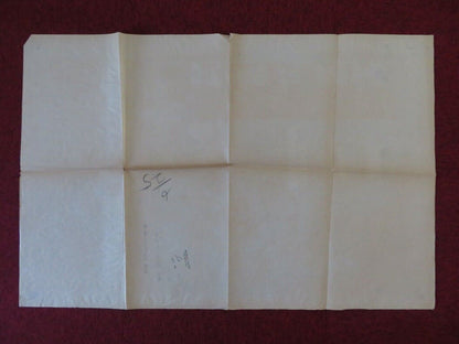 BATTLE STATIONS ONE FOLDED US ONE SHEET POSTER JOHN LUND WILLIAM BENDIX 1956 - Rendezvous Cinema