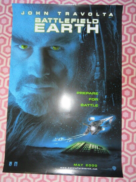 BATTLEFIELD EARTH US ONE SHEET ROLLED POSTER JOHN TRAVOLTA 2000 Movie posters