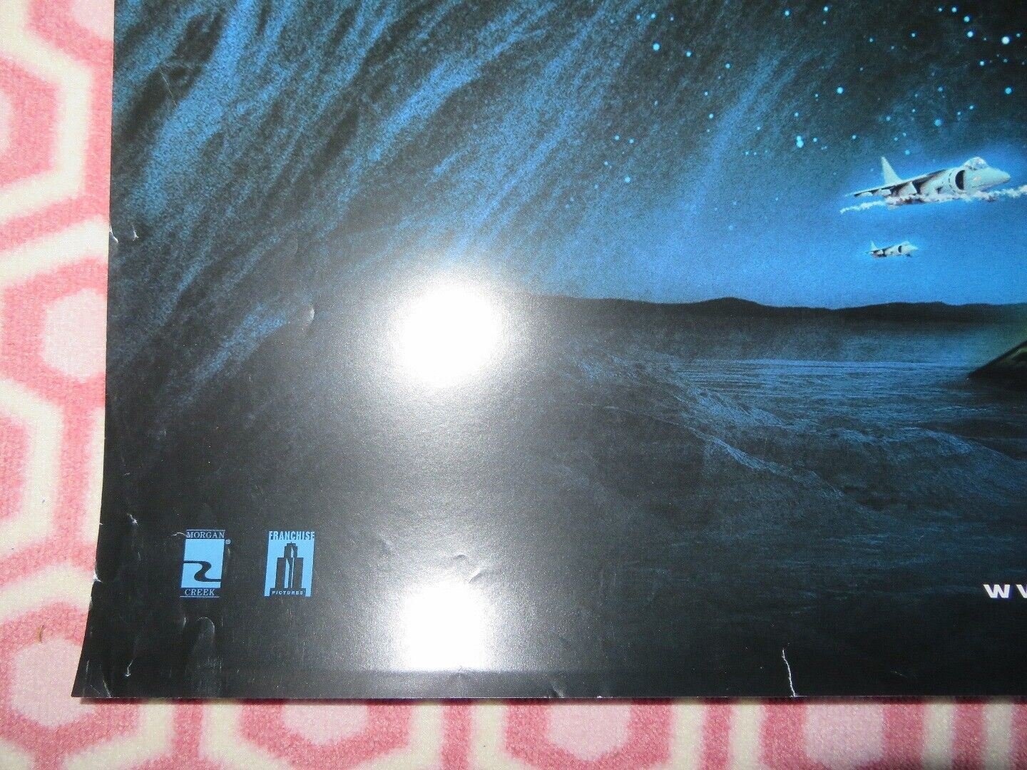 BATTLEFIELD EARTH US ONE SHEET ROLLED POSTER JOHN TRAVOLTA 2000 Movie posters