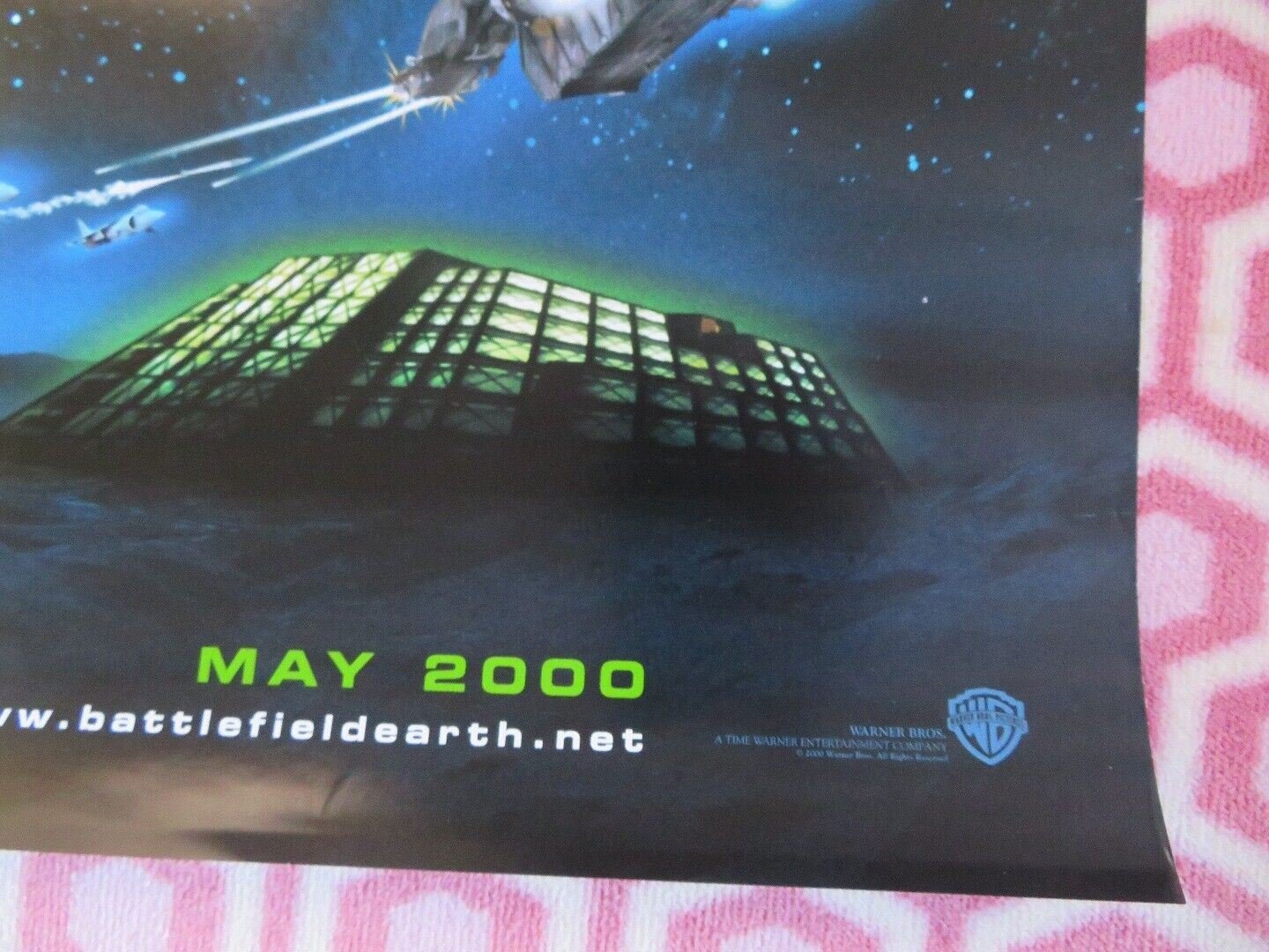 BATTLEFIELD EARTH US ONE SHEET ROLLED POSTER JOHN TRAVOLTA 2000 Movie posters