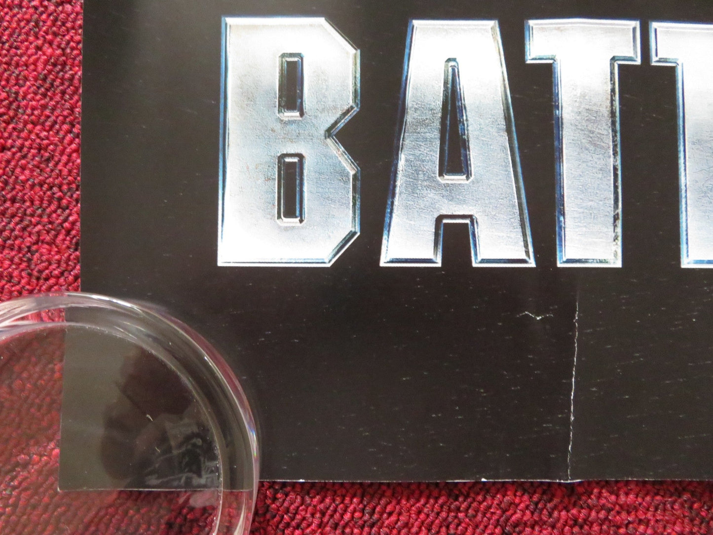 BATTLESHIP UK QUAD ROLLED POSTER TAYLOR KITSCH RIHANNA 2012 Rendezvous Cinema Movie posters