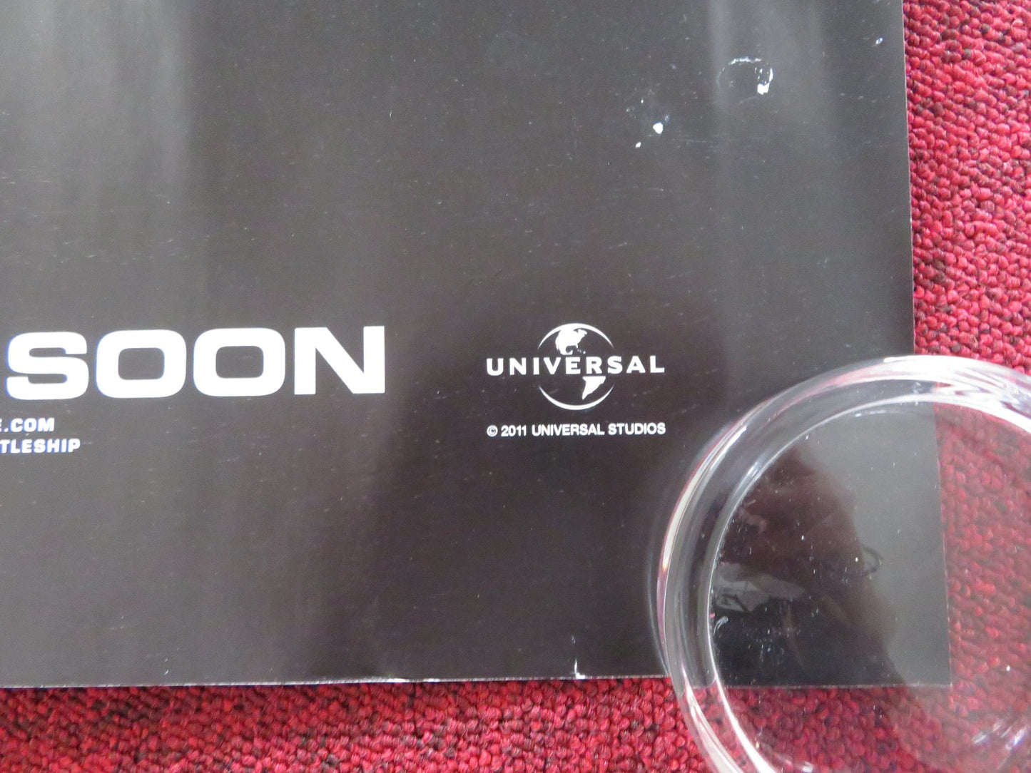 BATTLESHIP UK QUAD ROLLED POSTER TAYLOR KITSCH RIHANNA 2012 Rendezvous Cinema Movie posters