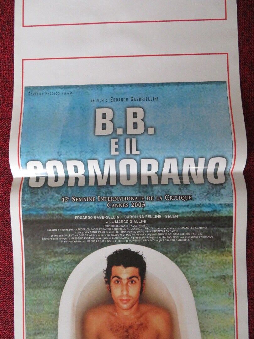 B.B. E IL CORMORANO ITALIAN LOCANDINA (27.5"x13") POSTER EDOARDO GABBRIELLINI - Rendezvous Cinema
