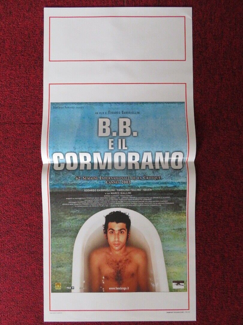 B.B. E IL CORMORANO ITALIAN LOCANDINA (27.5"x13") POSTER EDOARDO GABBRIELLINI - Rendezvous Cinema